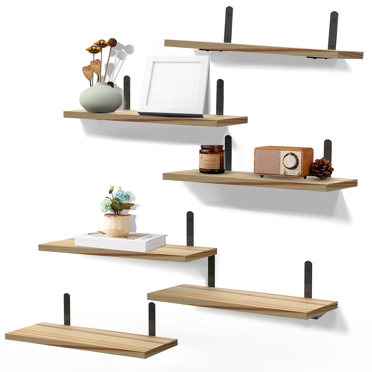 Floating Shelves 6 Piece