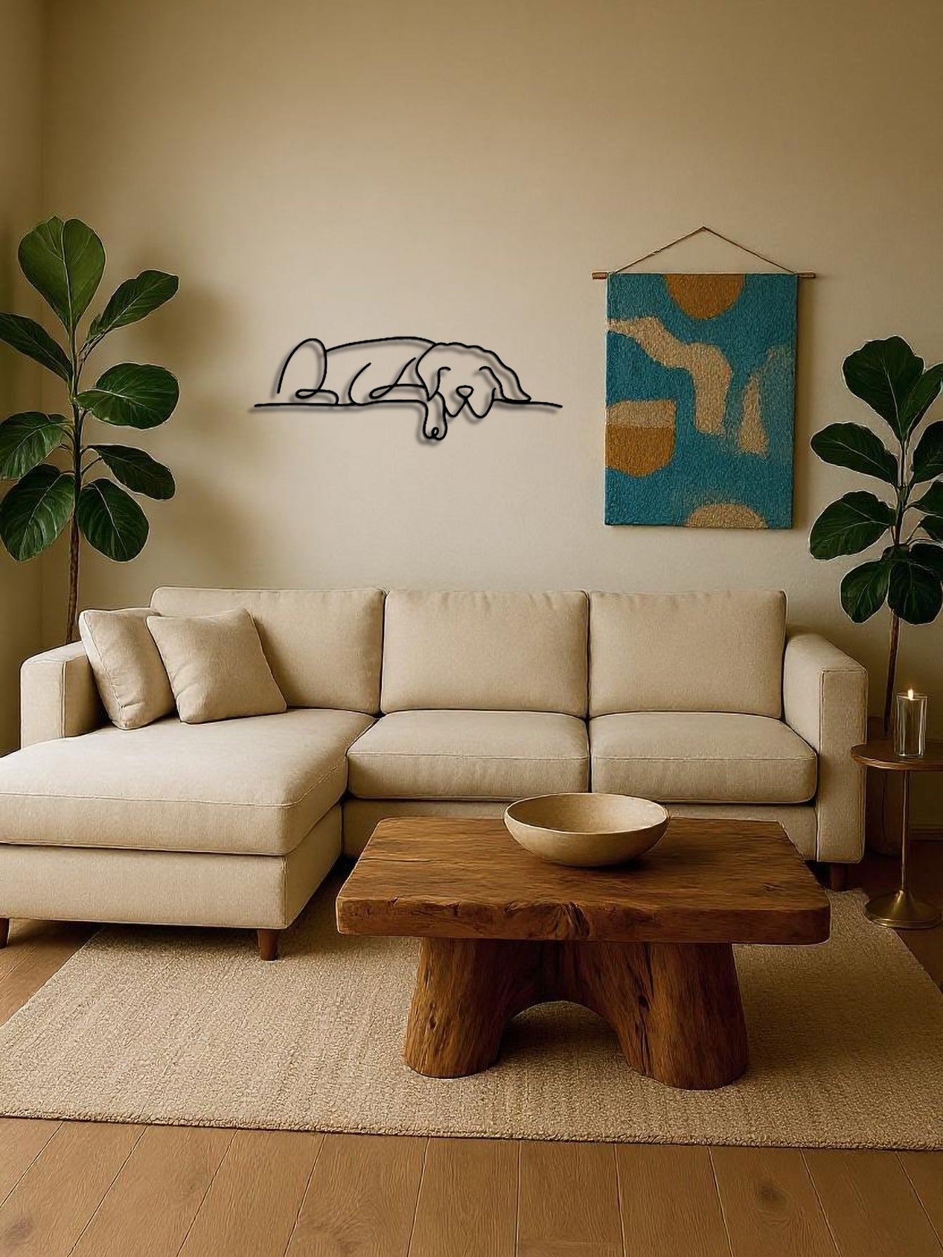 Lazy Dog Wall Art