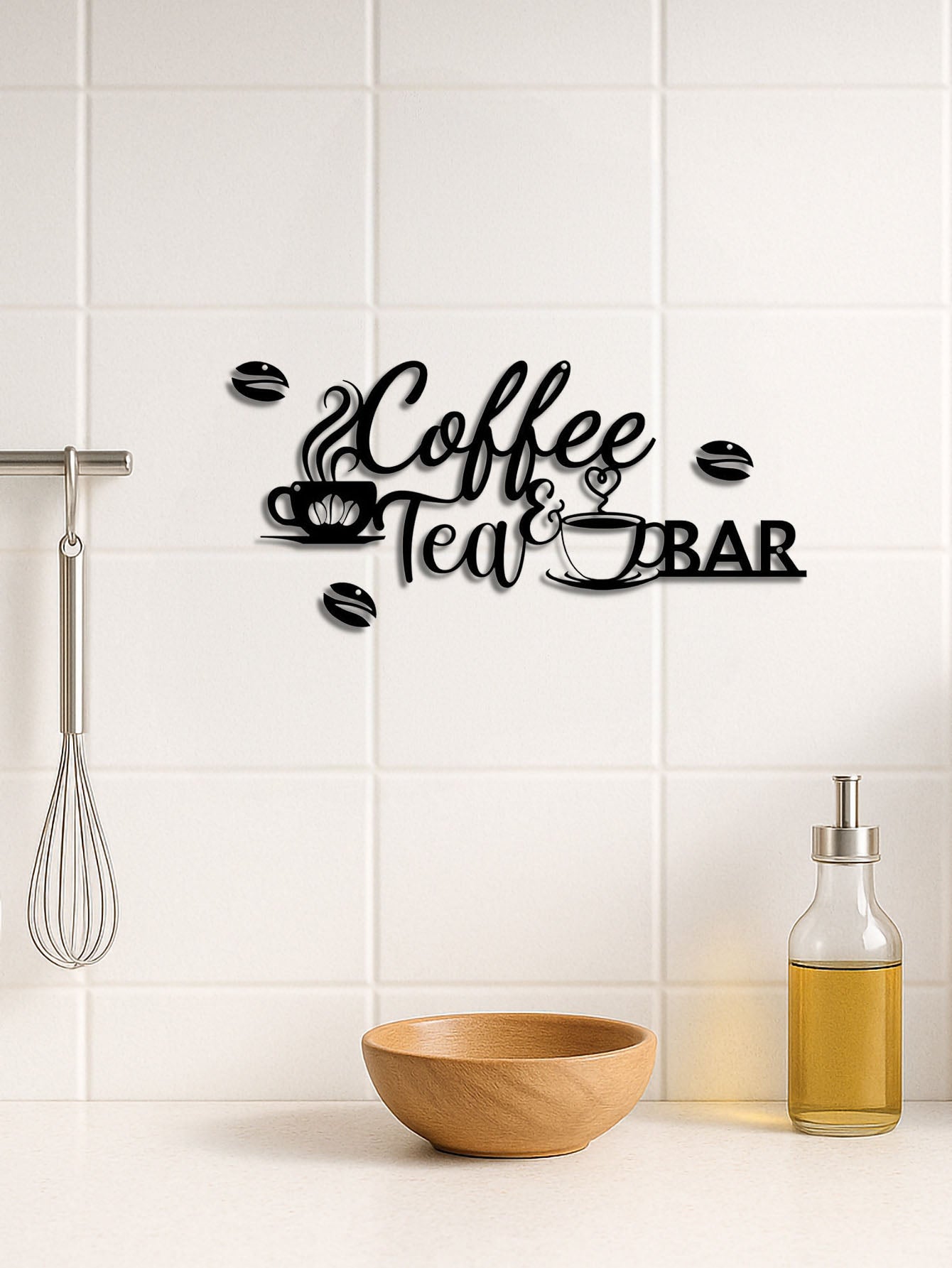 Coffee Tea Bar Wall Art