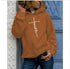 Faith To My Cross Fleece Hoodie - Exactly Bliss