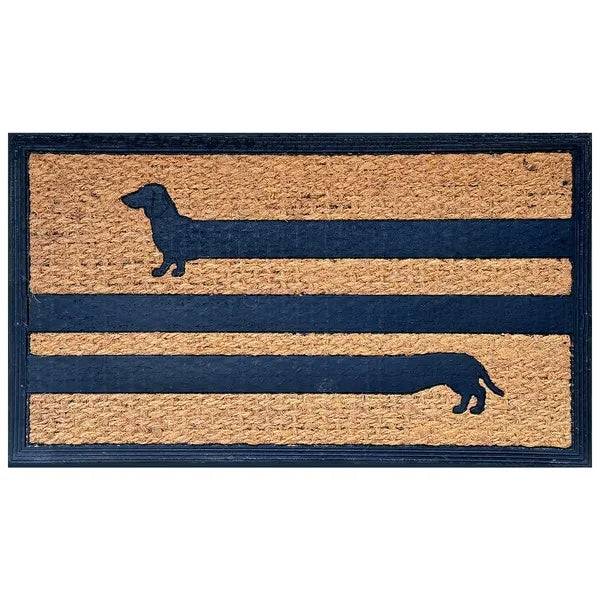 Funny Weiner Dog Non-Slip Door Mat