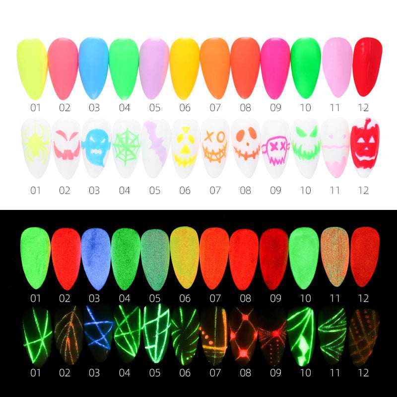 Glow in the Dark Gel Nail Polish - Exactly Bliss