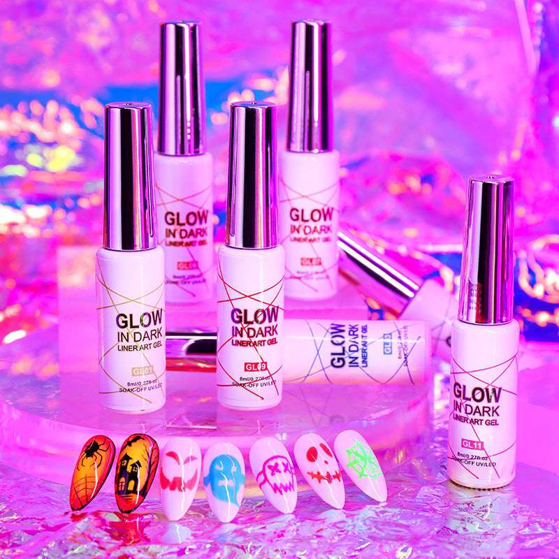 Glow in the Dark Gel Nail Polish - Exactly Bliss
