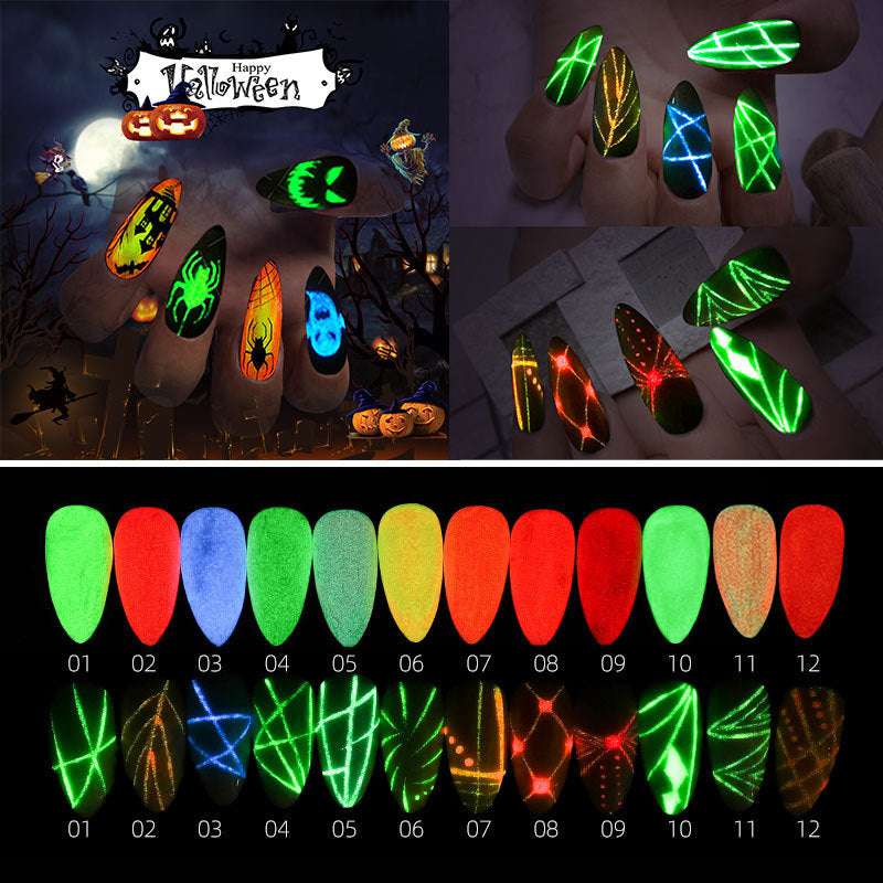 Glow in the Dark Gel Nail Polish - Exactly Bliss