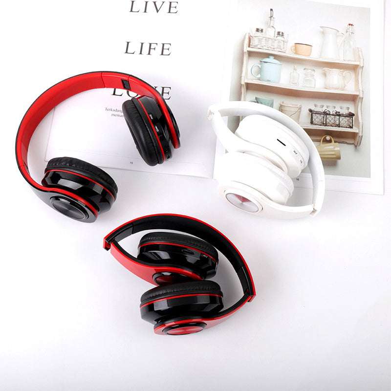 LED Wireless Bluetooth Gaming Headphones with TF Card Support - Exactly Bliss