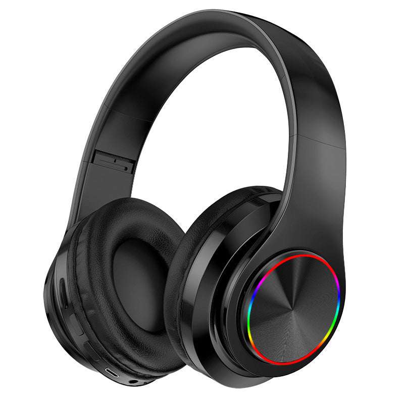 LED Wireless Bluetooth Gaming Headphones with TF Card Support - Exactly Bliss