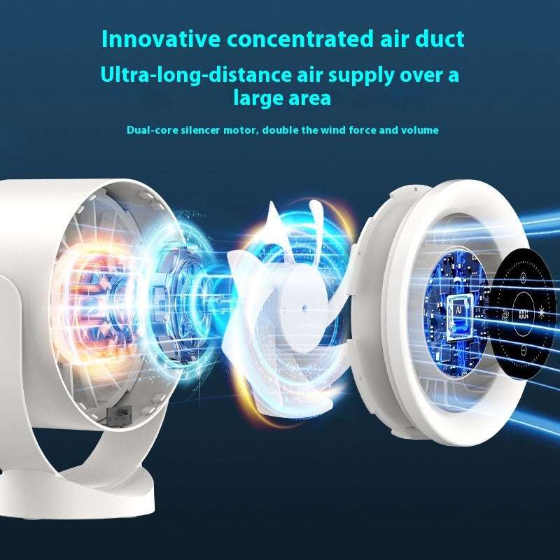 Mini USB Circulation Fan Lamp - Exactly Bliss