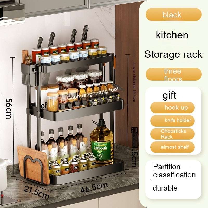 Multi - Tier Kitchen Spice Rack - Exactly Bliss