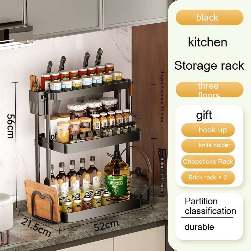 Multi - Tier Kitchen Spice Rack - Exactly Bliss