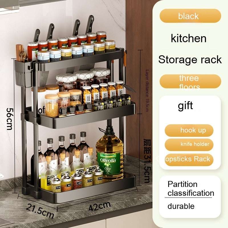 Multi - Tier Kitchen Spice Rack - Exactly Bliss