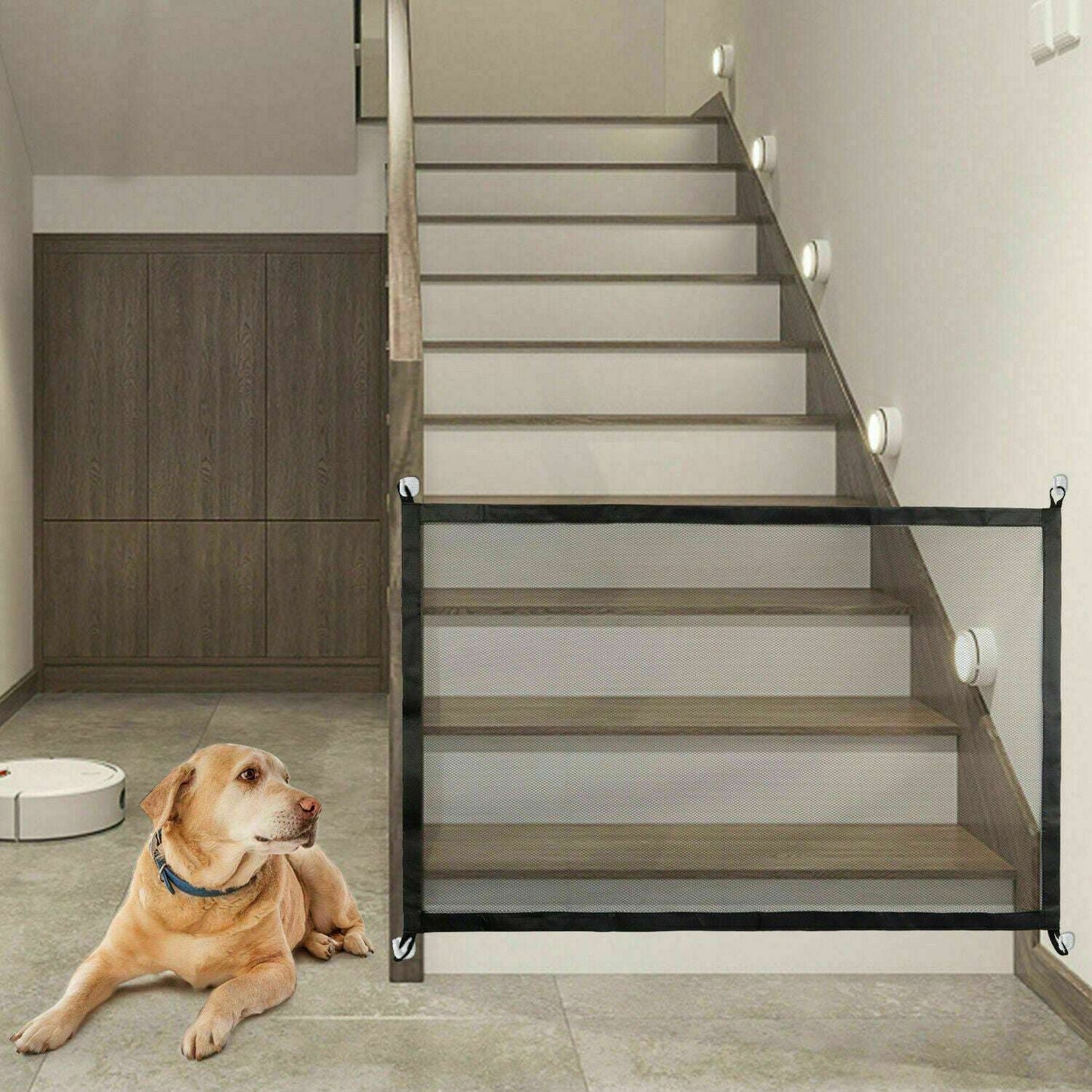 Portable Mesh Pet & Baby Gate - Exactly Bliss