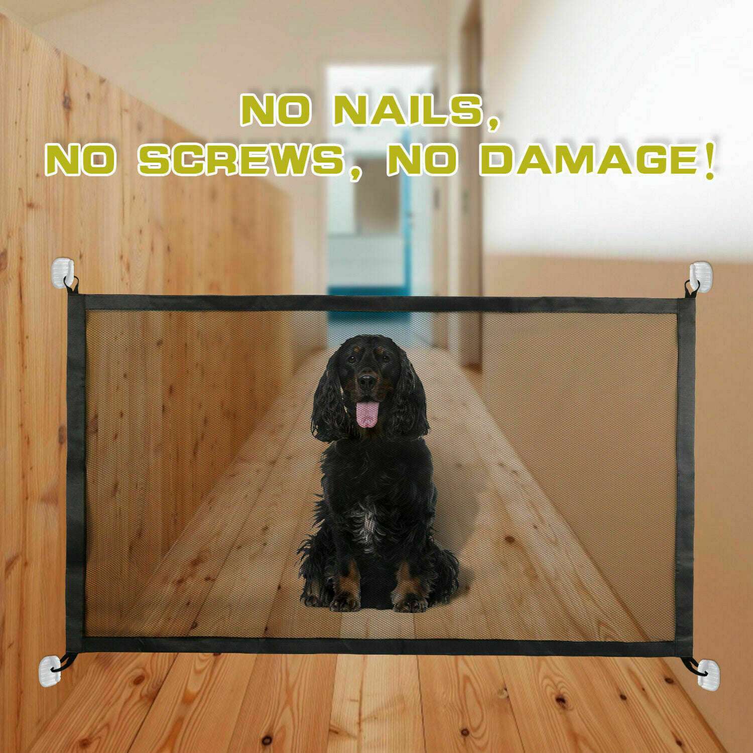 Portable Mesh Pet & Baby Gate - Exactly Bliss