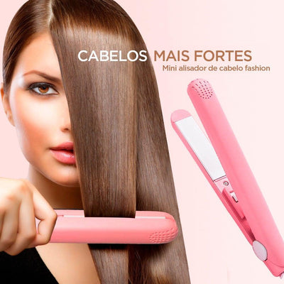 Ceramic Mini Hair Straightener - Exactly Bliss