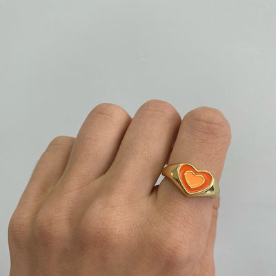 Creative Love Heart Ring - Exactly Bliss