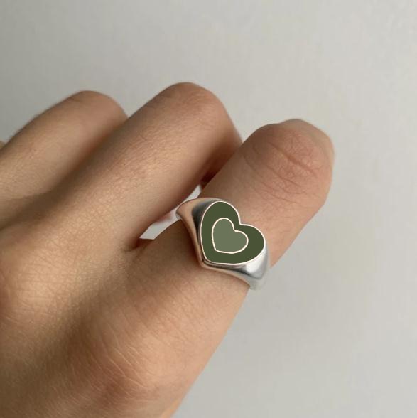 Creative Love Heart Ring - Exactly Bliss