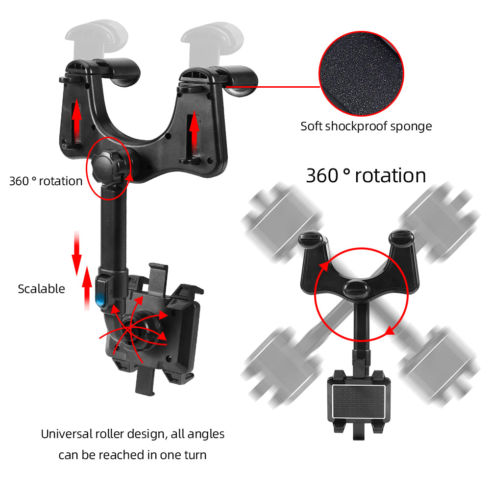 360° Rotatable Smart Phone Car Holder - Exactly Bliss