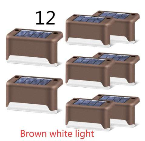 Waterproof LED Solar Fence &amp; Deck Lights - Exactly Bliss