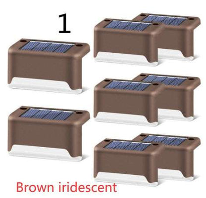 Waterproof LED Solar Fence &amp; Deck Lights - Exactly Bliss