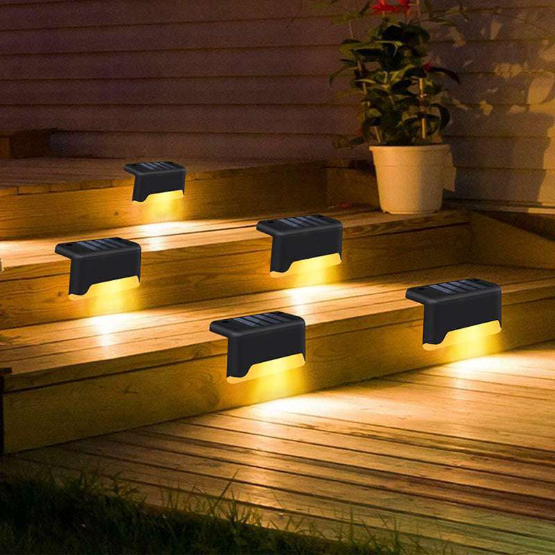 Waterproof LED Solar Fence &amp; Deck Lights - Exactly Bliss