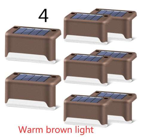 Waterproof LED Solar Fence & Deck Lights - Exactly Bliss