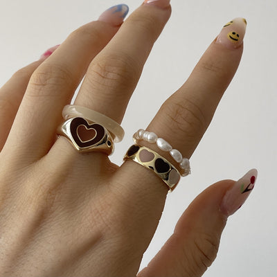 Creative Love Heart Ring - Exactly Bliss